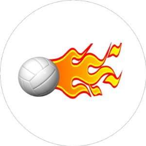  Awesome Flaming Volleyball Keychain Toys & Games