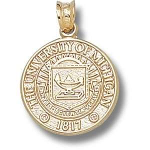    University of Michigan Seal Pendant (14kt)
