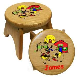  3 Little Pigs stool Toys & Games