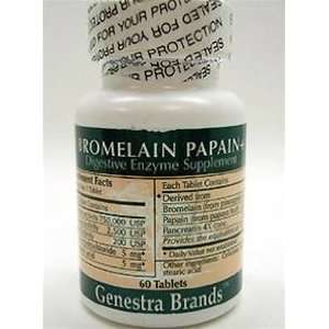  Seroyal/Genestra Bromelain Papain + 180 tablets Health 