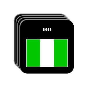  Nigeria   IBO Set of 4 Mini Mousepad Coasters 