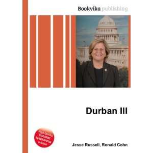  Durban III Ronald Cohn Jesse Russell Books