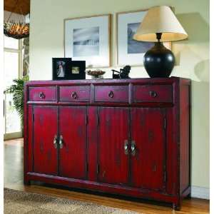  Seven Seas Red Asian Cabinet