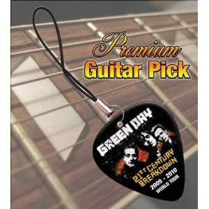 Green Day 2009/2010 Tour Premium Guitar Pick Phone Charm 