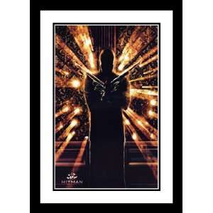  Hitman 32x45 Framed and Double Matted Movie Poster   Style 