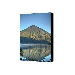  Volcano and Reflection Lake Atitlan Guatemala 3 Canvas 