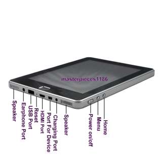 inch UPad Android 2.2 Cortex A9 Multi Touch Camera HDMI WiFi 3G 