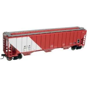  HO Trainman Thrall 4750 Cov Hopper, MILW #803325 Toys 