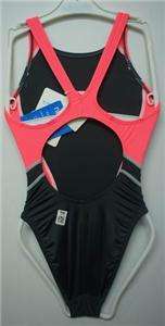 FINA APPROVED Japan Arena Nux Competition Swimsuit 2 colors Black Pink 