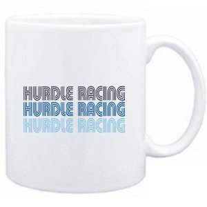  Mug White  Hurdle Racing RETRO COLOR  Sports Sports 