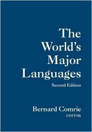 The Worlds Major Languages, (041560902X), Bernard Comrie, Textbooks 