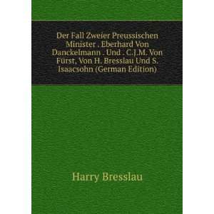   (German Edition) Harry Bresslau 9785875060694  Books