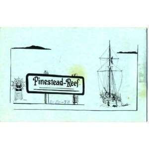  Pinestead Reef Menu Traverse City Michigan 1983 