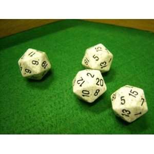  Speckled Arctic 20 Sided Dice Toys & Games