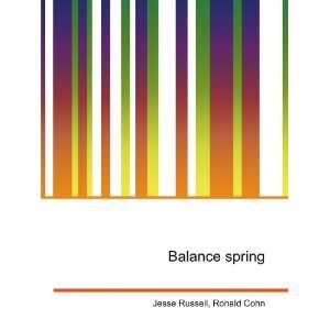  Balance spring Ronald Cohn Jesse Russell Books