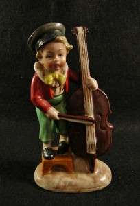 Wagner & Apel German Figurine~Boy Musician  