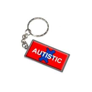  Autistic Autism Puzzle   New Keychain Ring Automotive