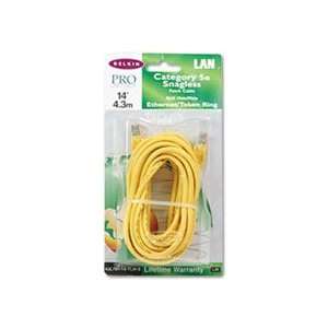  CAT5e Snagless Patch Cable, RJ45 Connectors, 14 ft 