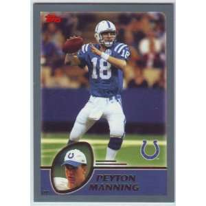  2003 Topps Football Indianapolis Colts Team Set Sports 