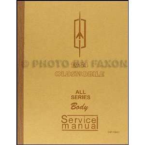   Repair Body Shop Manual Reprint Faxon Auto Literature Books