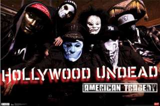 HOLLYWOOD UNDEAD ~ POSTER SET OF 3 American Tragedy 22x34 LOT Music 
