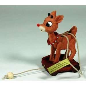  Rudolph Pull Toy Ornament (119333)