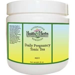   Health & Herbs Remedies Daily Pregnancy Tonic Tea 8 Ounce Bottle