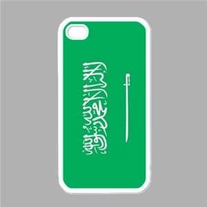  Saudi Arabia Flag White Iphone 4   Iphone 4s Case Office 