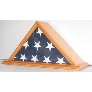 Flag Display Case Shadow Box (NOT for Burial/Funeral Size Flag 