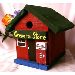  General Store Wooden Birdhouse