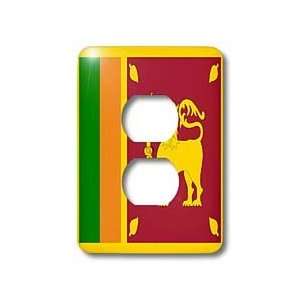  Flags   Sri Lanka Flag   Light Switch Covers   2 plug 