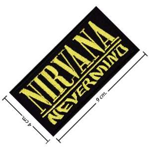 Nirvana Music Band Logo 5 Embroidered Iron on Patches  