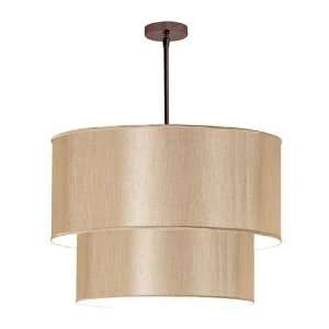 Dainolite 731814 838 OBB 5 Light 2 Tier Pendant in Oil Brushed Bronze 