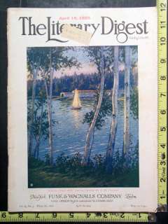 April 18, 1925 The Literary Digest Magazine  
