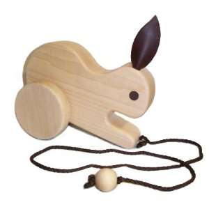  Hopping Bunny Rabbit Pull Toy Baby