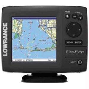  Lowrance Elite 5M Base US Chartplotter GPS & Navigation