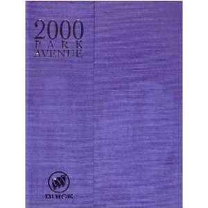  2000 BUICK PARK AVENUE Sales Brochure Literature Book 