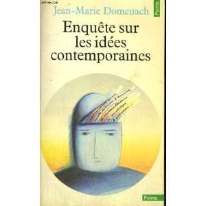  Enquete sur les idees contemporaines Domenach Jean Marie Books