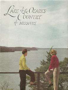 Vintage Lake of the Ozarks Missouri Book Photos  