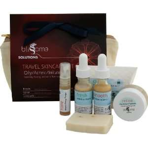   Size Travel Skincare Set for Oily/Acneic/Irritated/Rosacea skin types