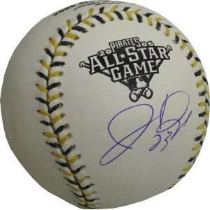 Autographed Jermaine Dye Baseball   Official 06 All Star AS IS  