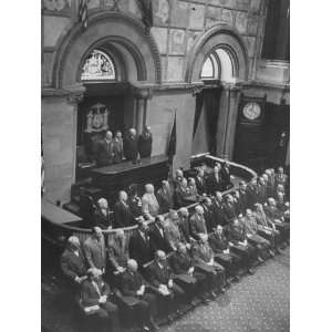  Members of New York State Electoral College Posing for 
