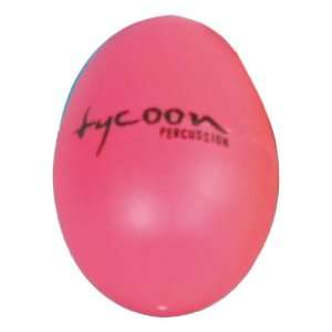  Tycoon Percussion Plastic Egg Shakers   Pink Musical 