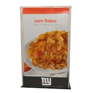  New York Giants 18 oz. Cereal Box Display Case Sports 