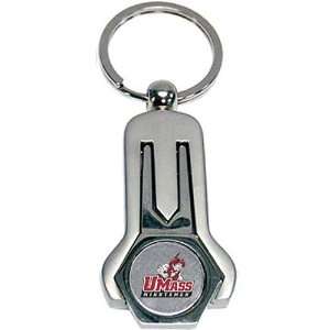 Massachusetts Minutemen Key Chain Divot Tool w/ Ball Marker   NCAA 