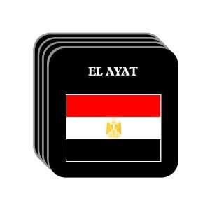  Egypt   EL AYAT Set of 4 Mini Mousepad Coasters 