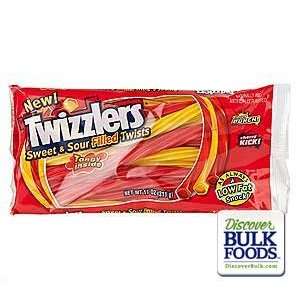 Twizzlers Sweet & Sour Filled Twists 11oz Packs   24ct Case  
