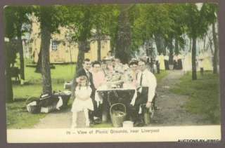 LIVERPOOL, PA 79 VIEW OF PICNIC GROUNDS & 5 VIEW OF WATER STREET 