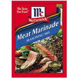 McCormick Meat Marinade Seasoning Mix   1.22 Oz (12 Pack)  