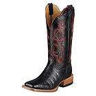 Ariat Womens NEW Latigo Belly Caiman 10007002 Black Western Cowboy 